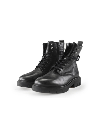Nelson Schnürstiefel Schwarz 221199