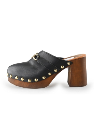 Notre-V Mules Pantoletten Schwarz 221687