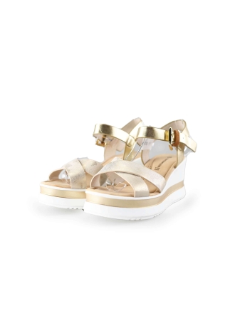 Papermoon Keilschuhe Gold 222268