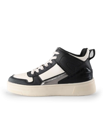 Poelman Hohe Sneaker Beige 222363