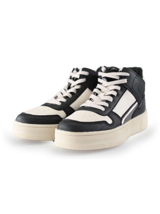 Poelman Hohe Sneaker Beige 222363