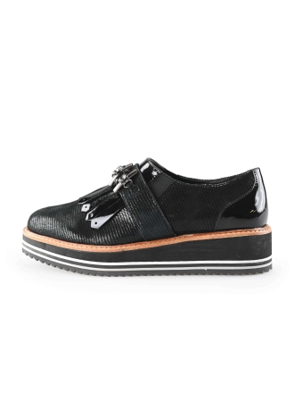 Crinkles Slip-ons Schwarz 222398