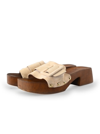 Notre-V Flip-Flops Beige 222811