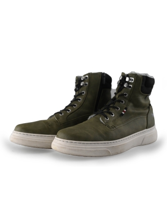Mustang Schnürstiefel Grün 222864
