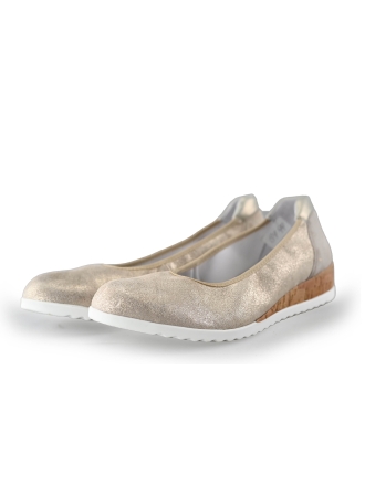 Feyn Keilschuhe Gold 222952