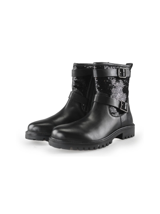 Muyters Bikerstiefel Schwarz 223108