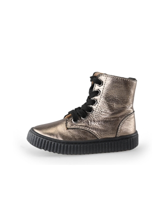 Muyters Schnürstiefel Gold 223163