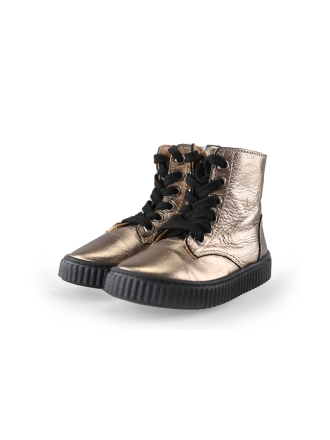 Muyters Schnürstiefel Gold 223163