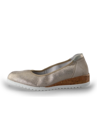 Feyn Keilschuhe Gold 223313