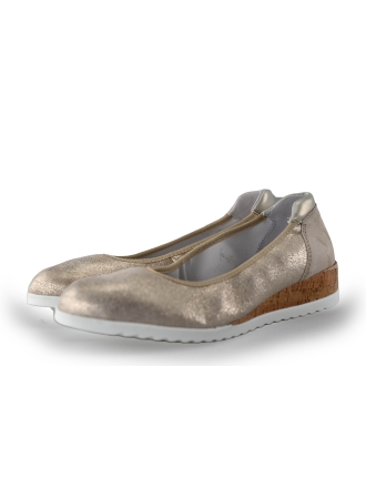 Feyn Keilschuhe Gold 223313