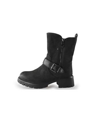 Supercracks Bikerstiefel Schwarz 223736