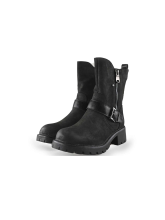 Supercracks Bikerstiefel Schwarz 223736
