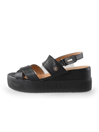 Mustang Sandalen Schwarz 224517