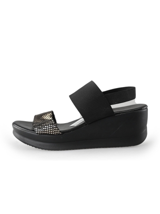 Nelson Keilschuhe Schwarz 225200