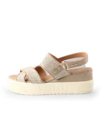 Mustang Keilschuhe Braun 225213
