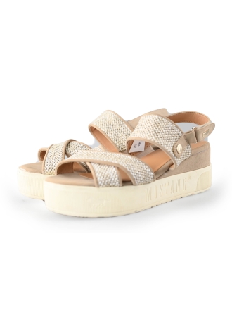 Mustang Keilschuhe Braun 225213