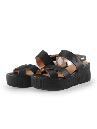 Mustang Sandalen Schwarz 225944