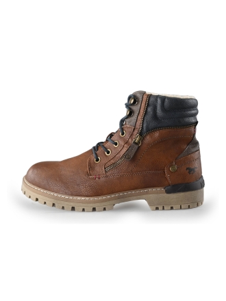 Mustang Schnürstiefel Braun 226362