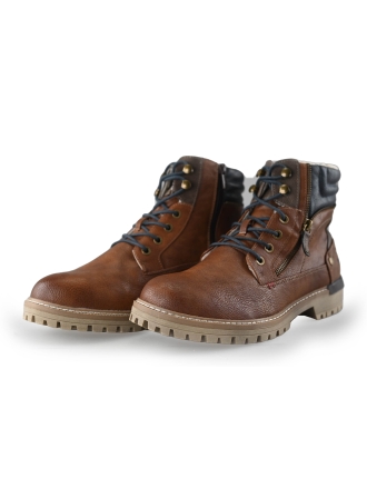 Mustang Schnürstiefel Braun 226362