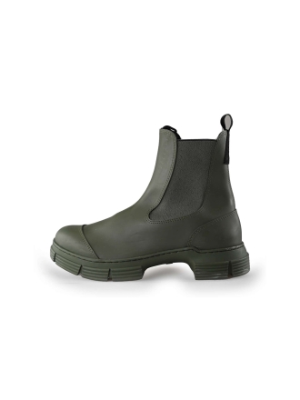 Ganni Chelsea boots Grün 226998