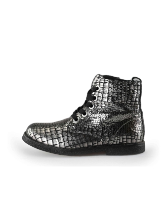 Nelson Schnürstiefel Silber 227174