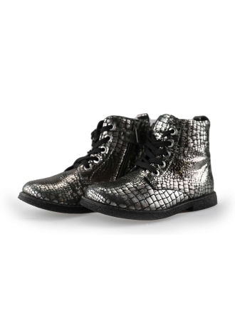 Nelson Schnürstiefel Silber 227174
