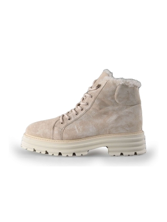 Alpe Woman Schnürstiefel Beige 227317
