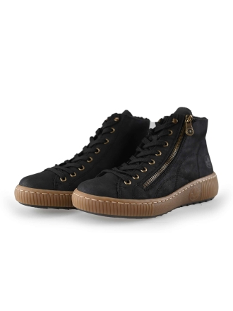Rieker Hohe Sneaker Schwarz 227404