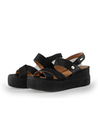 Mustang Sandalen Schwarz 227692