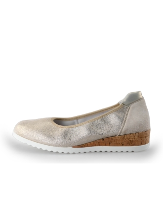 Feyn Keilschuhe Gold 227952