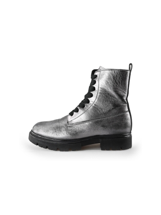 Muyters Schnürstiefel Silber 227997