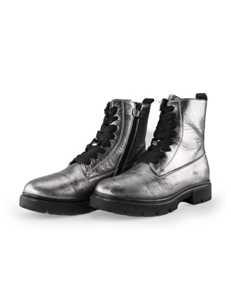 Muyters Schnürstiefel Silber 227997