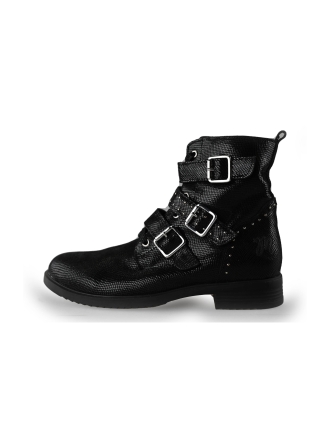 Muyters Schnürstiefel Schwarz 228091