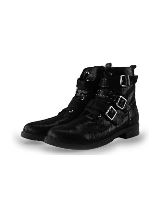 Muyters Schnürstiefel Schwarz 228091