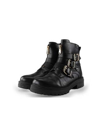 Nelson Bikerstiefel Schwarz 228095