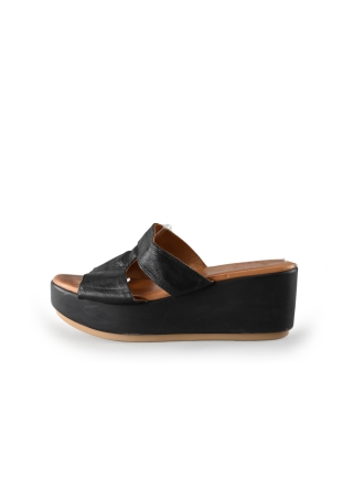 Nelson Keilschuhe Schwarz 228359