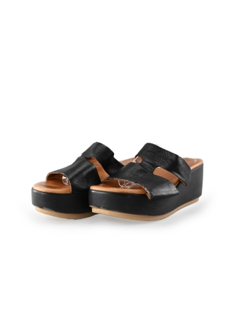 Nelson Keilschuhe Schwarz 228359