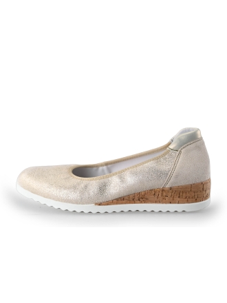 Feyn Keilschuhe Gold 228414