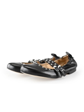Linea Zeta Ballerinaschuhe Schwarz 228586