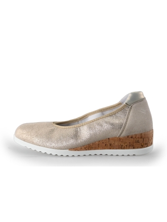 Feyn Keilschuhe Gold 228598