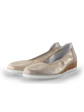 Feyn Keilschuhe Gold 228598