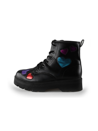 Skechers Schnürstiefel Schwarz 228754