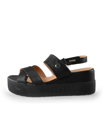 Mustang Sandalen Schwarz 228846