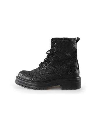 Floris van Bommel Schnürstiefel Schwarz 228897