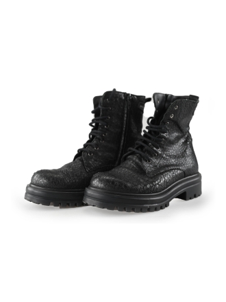 Floris van Bommel Schnürstiefel Schwarz 228897