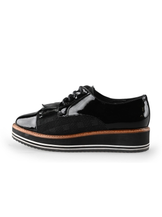 Crinkles Schnürschuhe Schwarz 228941