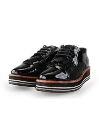 Crinkles Schnürschuhe Schwarz 228941