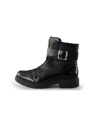 Rieker Bikerstiefel Schwarz 229134
