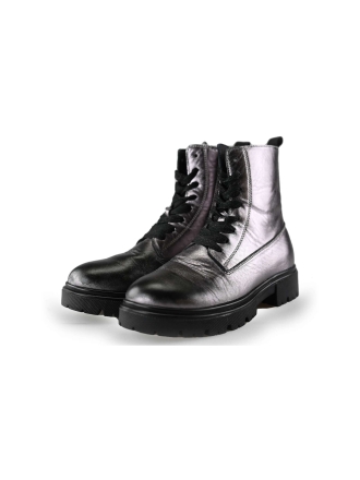 Muyters Schnürstiefel Silber 229415