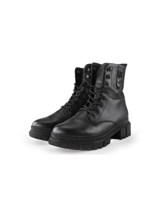 s. Oliver Schnürstiefel Schwarz 229621